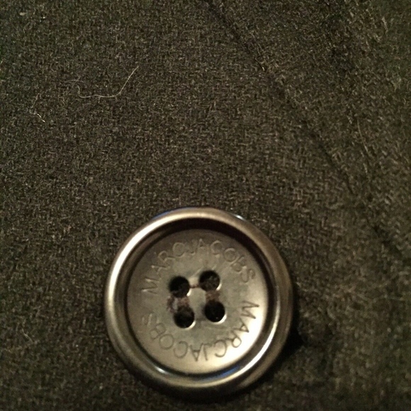 Marc Jacobs black Wool Jacket Collar GUC cashmere - Picture 8 of 8